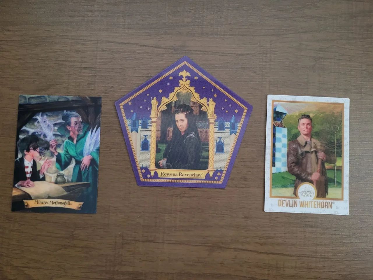 Lote 3 cards - Harry Potter - Sapo de Chocolate