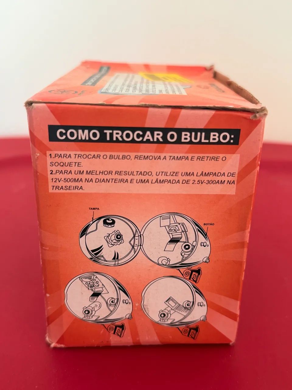 Farol de dínamo para bicicleta  - Foto 2