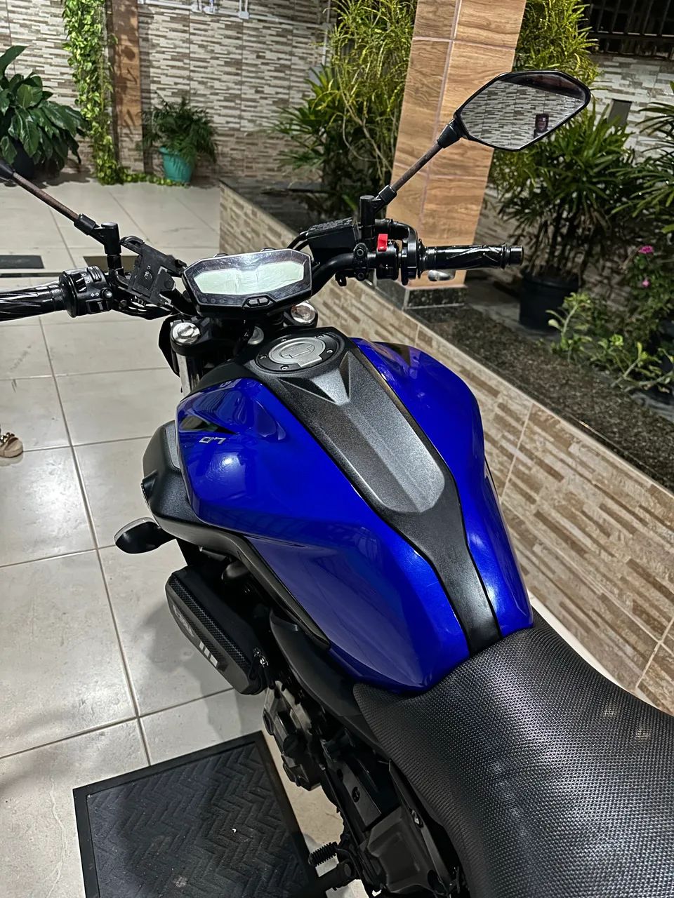 MT 07 2020 Azul - TROCO e VENDO - Foto 3