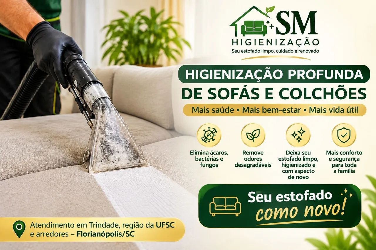 Higienização de colchões e estofados em Florianópolis  - Foto 2