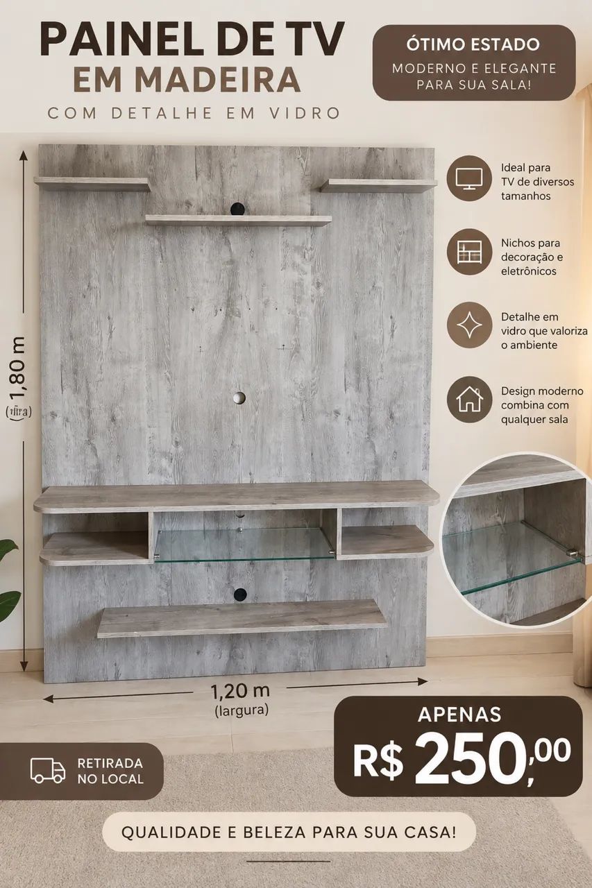 Painel para tv