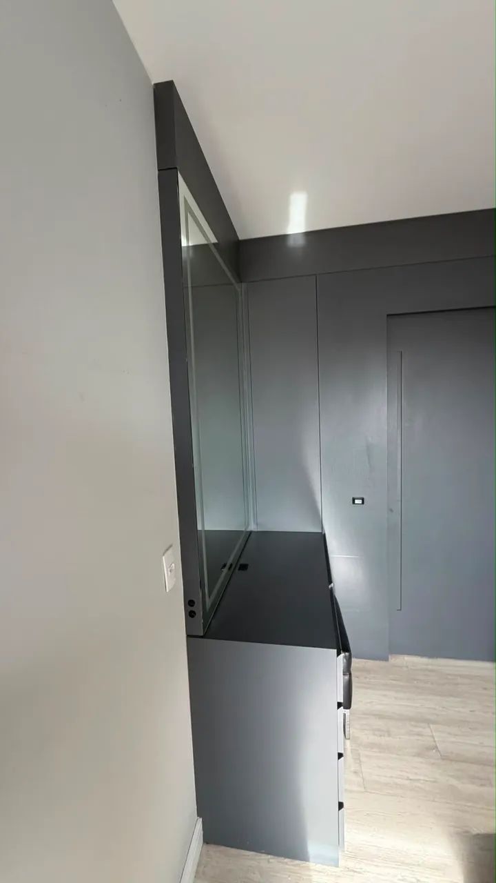 Penteadeira Planejada Sob Medida com Espelho LED + Banqueta - Foto 2