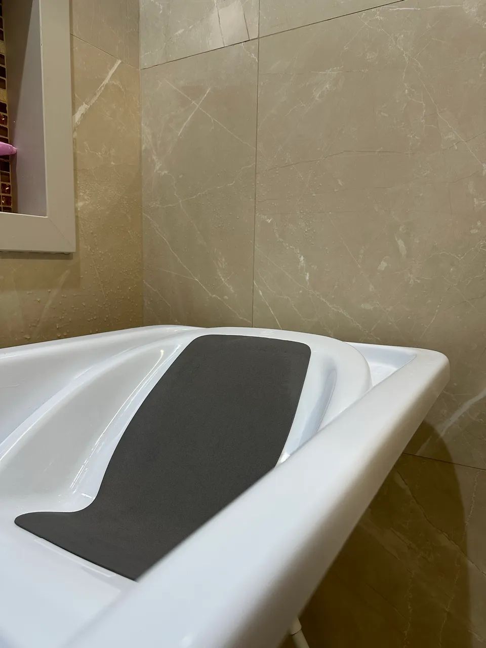 Banheira Galzerano Acqua Trio com Suporte e Redutor - Branca - Foto 4