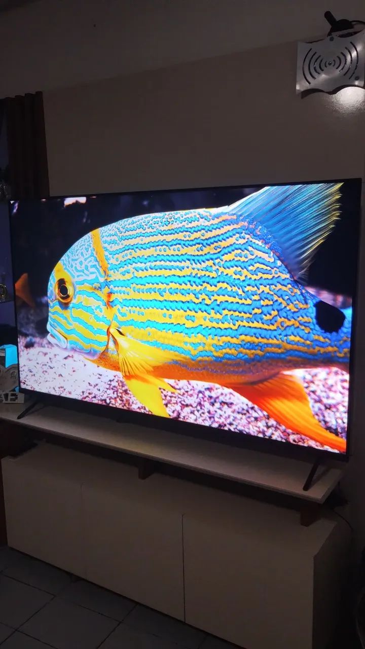 Smartv 65 polegadas 4k comando de voz todos os aplicativos 