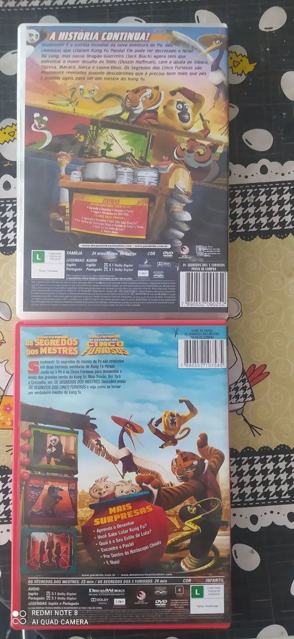 Kung Fu pandá 2 dvds - Foto 2