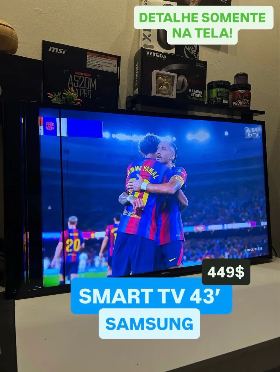 VENDE-SE TV SMART 43? SAMSUNG 