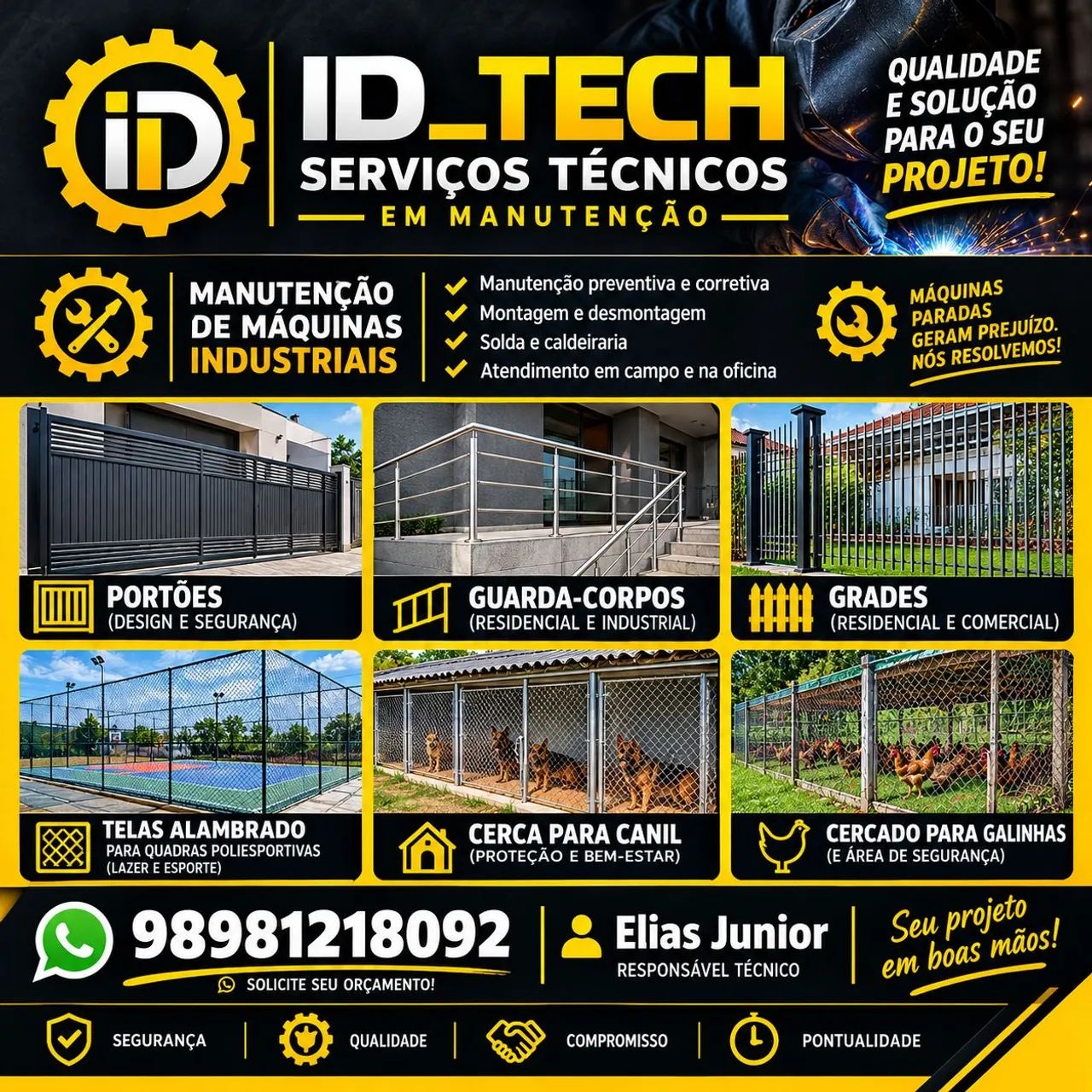 ID_TECH manutenções 