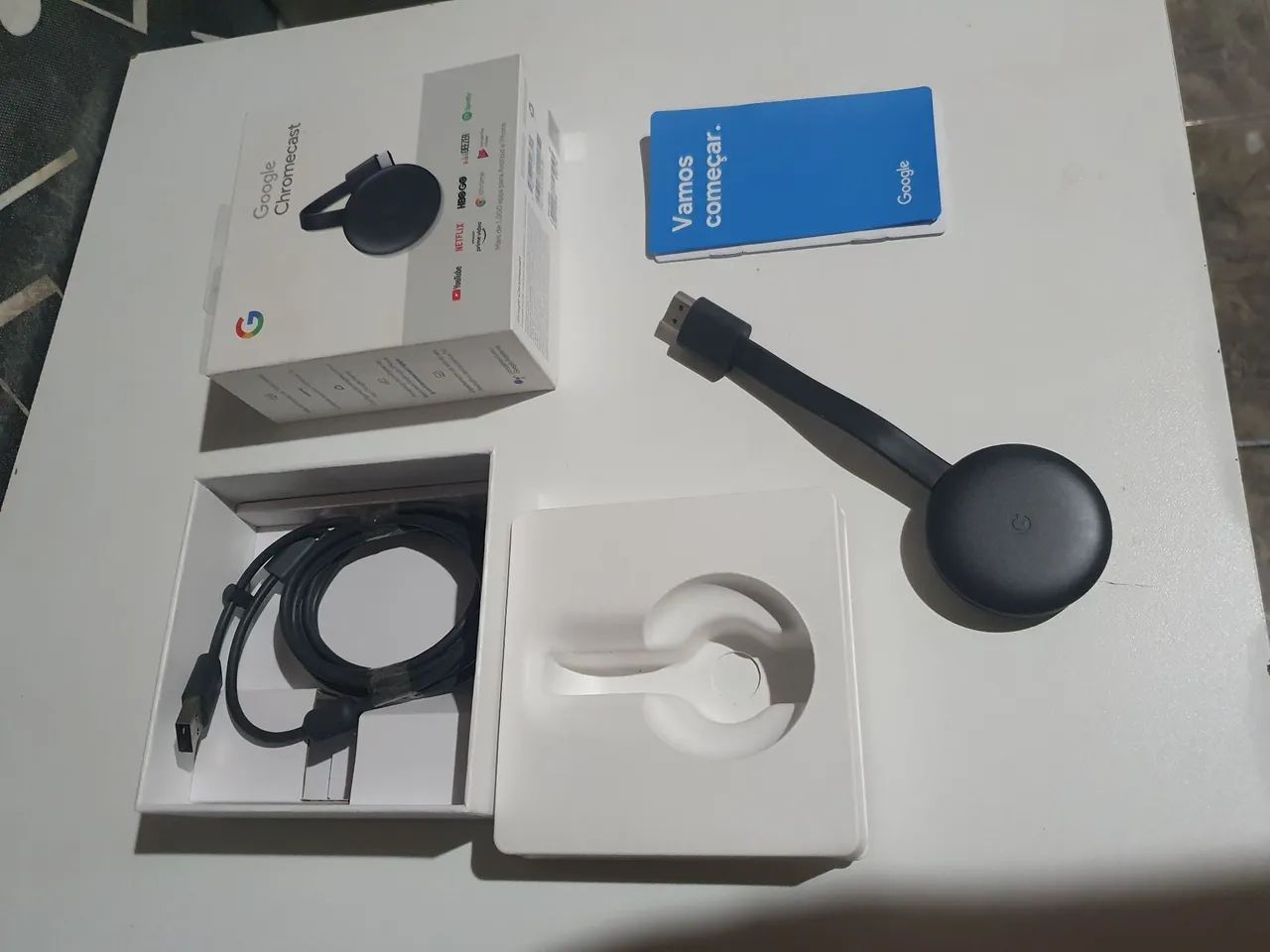 Ótimo Chromecast  Original 3° geração R$ 250,00 - Foto 5