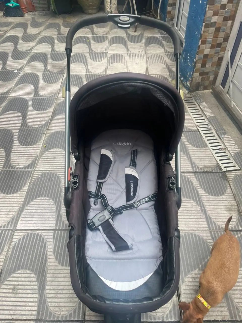 Carrinho de bebê (marca kiddo) - Foto 3