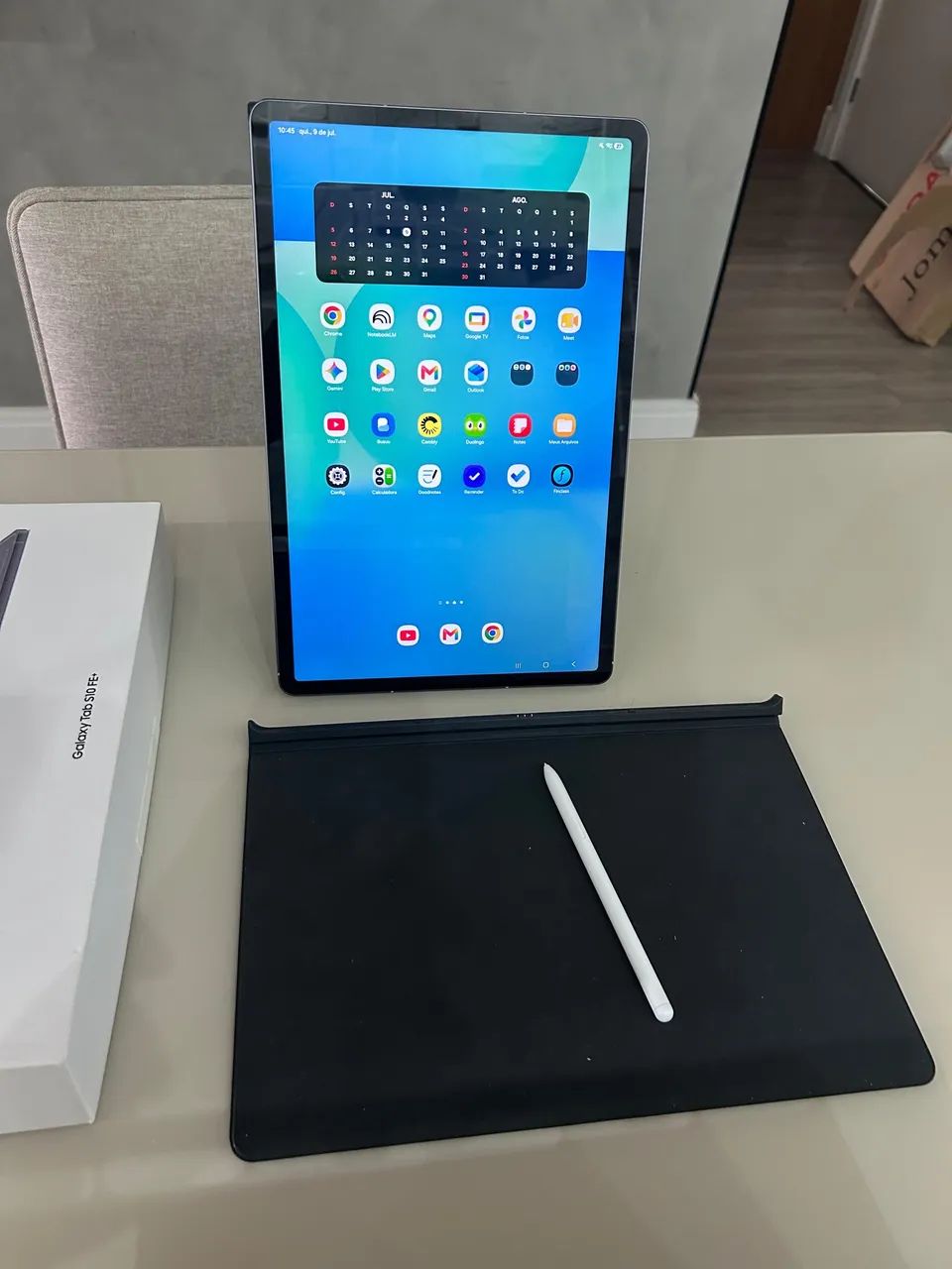 tablet samsung galaxy tab s10 fe+ 128gb kit original completo - Foto 2