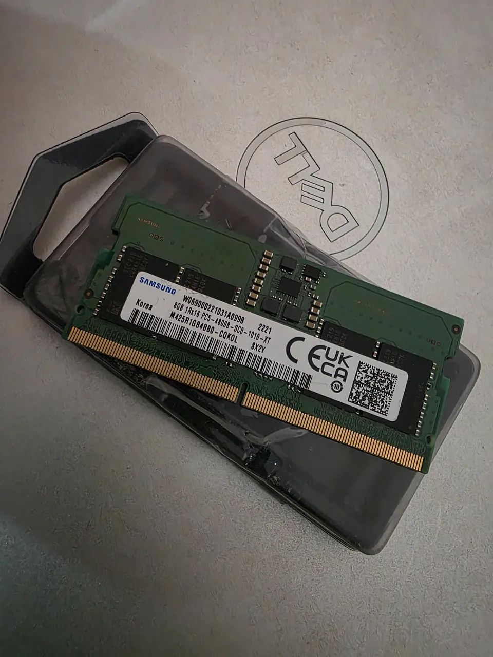 Memória DDR5 8gb 4800mhz para notebook