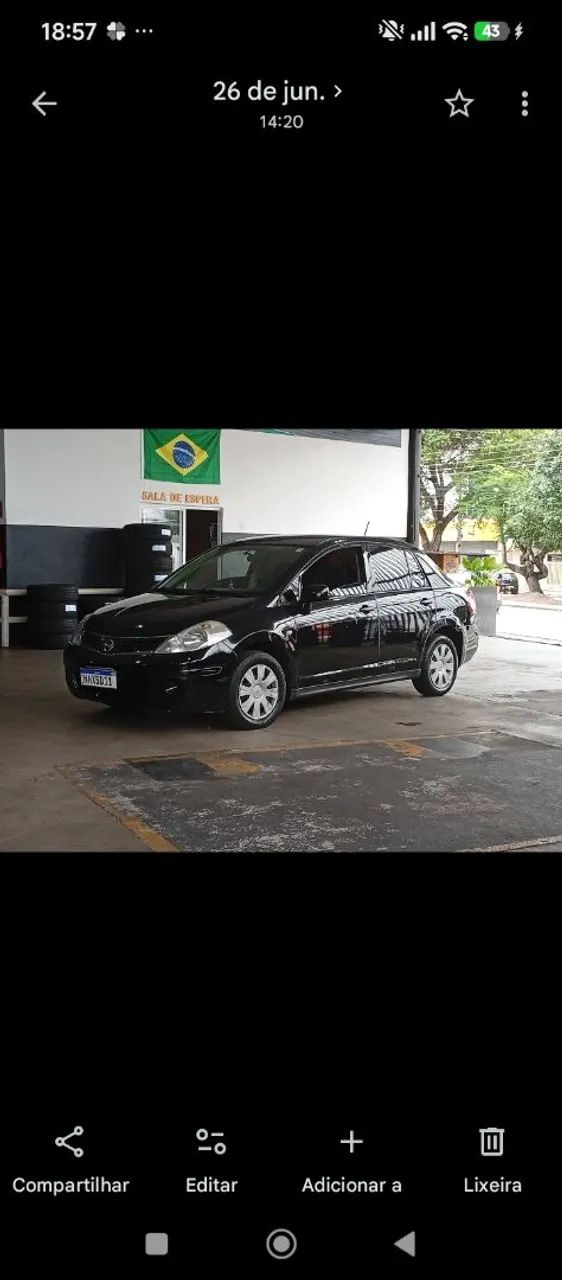Nissan Tiida TIIDA Sedan 1.8 16V Flex Fuel 4p 2012