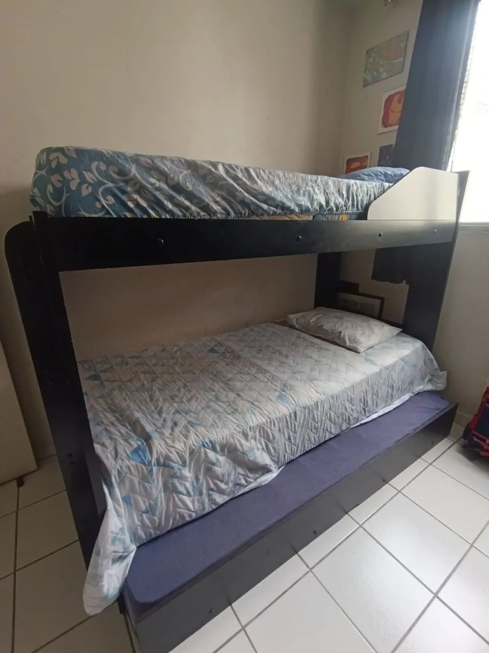 Cama Beliche + cama auxiliar  - Foto 5