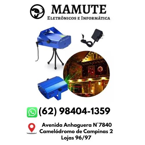 Mini Projetor Led Canhão Laser Com Efeitos Festas
