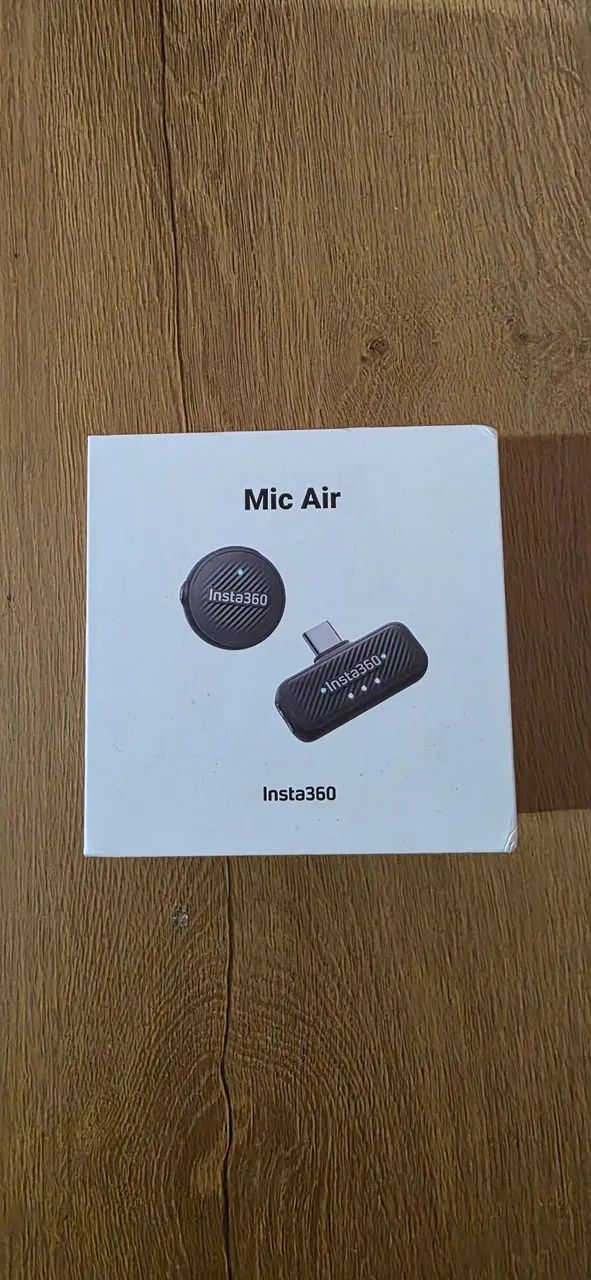 Microfone sem fio Lapela Insta360 Air 