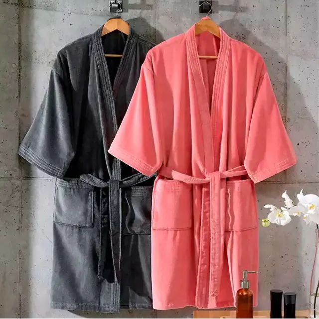 Roupão Adulto Felpudo Aveludado Dohler Velour Azul (Tamanho GG) - Foto 2