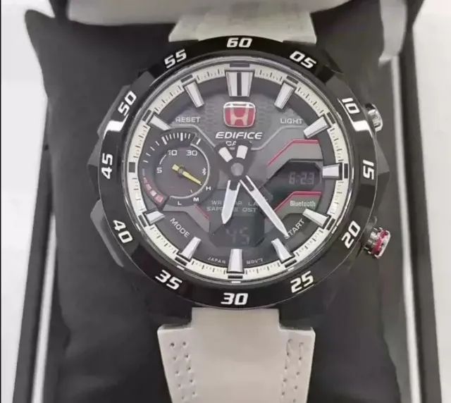 Lançamento Casio EDIFICE WINDFLOW Honda Type R Edition ECB2200HTR-1A , conexão Bluetooth - Foto 2