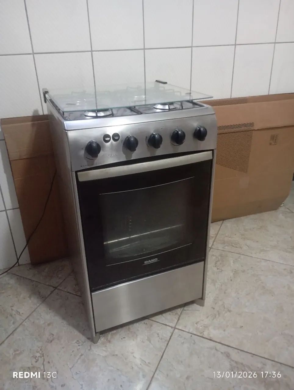 FOGÃO DAKO 4 BOCAS - EXCELENTE ESTADO - Foto 6