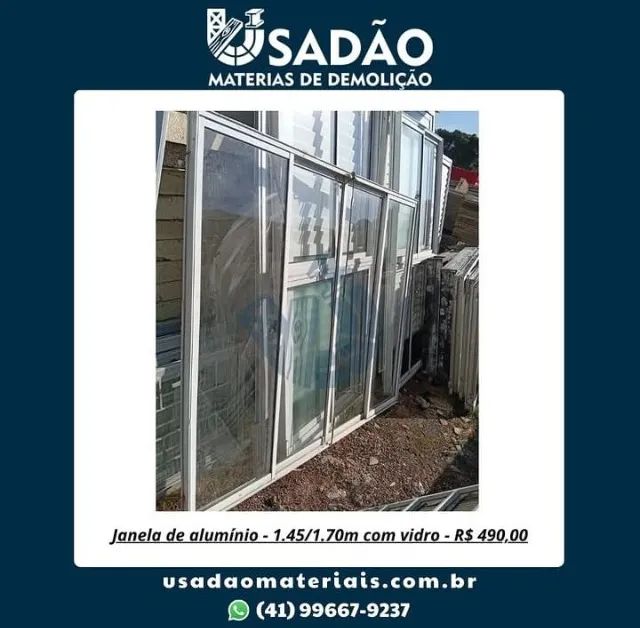 Janela de Alumínio com Vidro