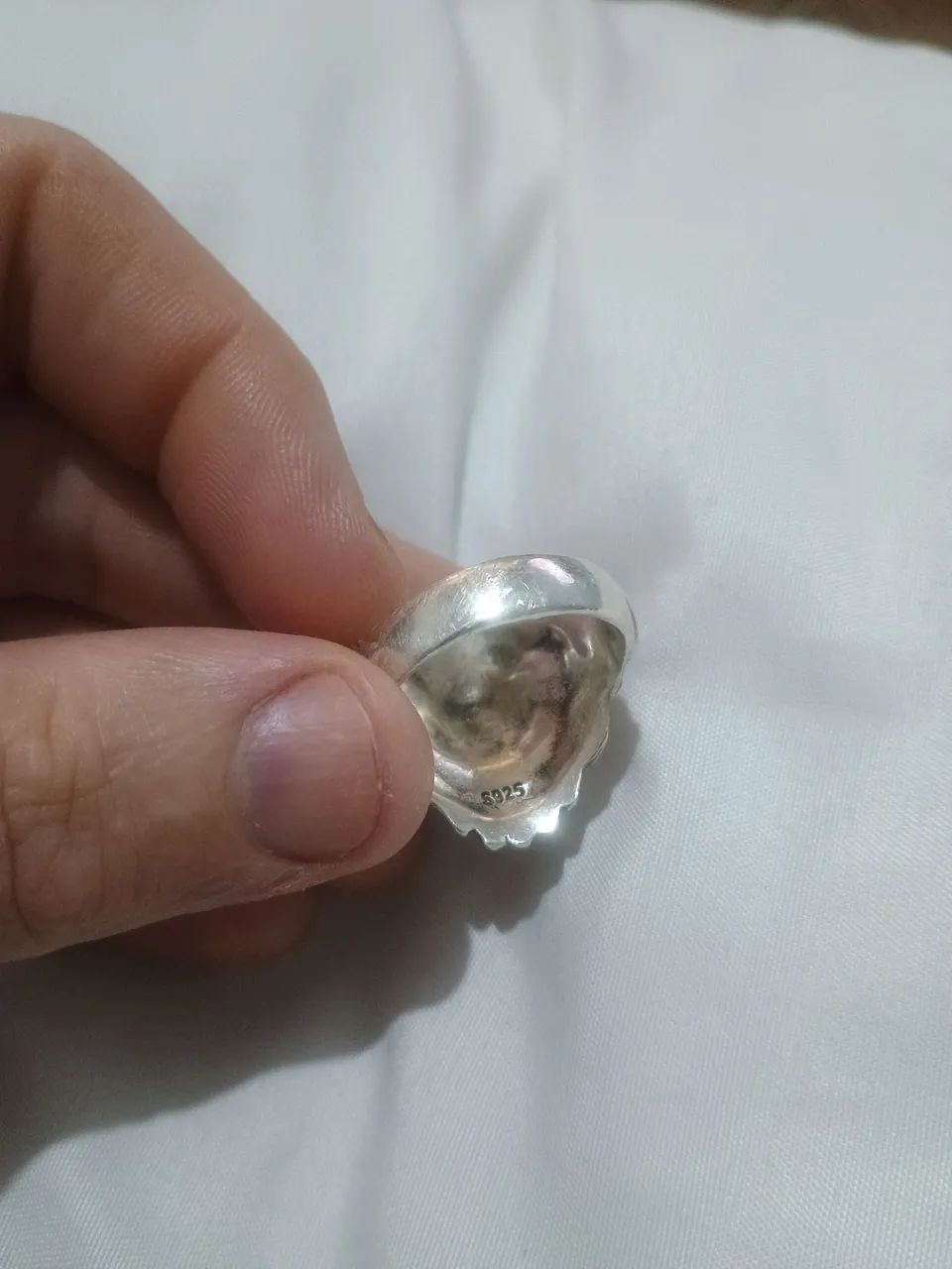 ANEL DE PRATA CARA DE LEÃO  - Foto 3