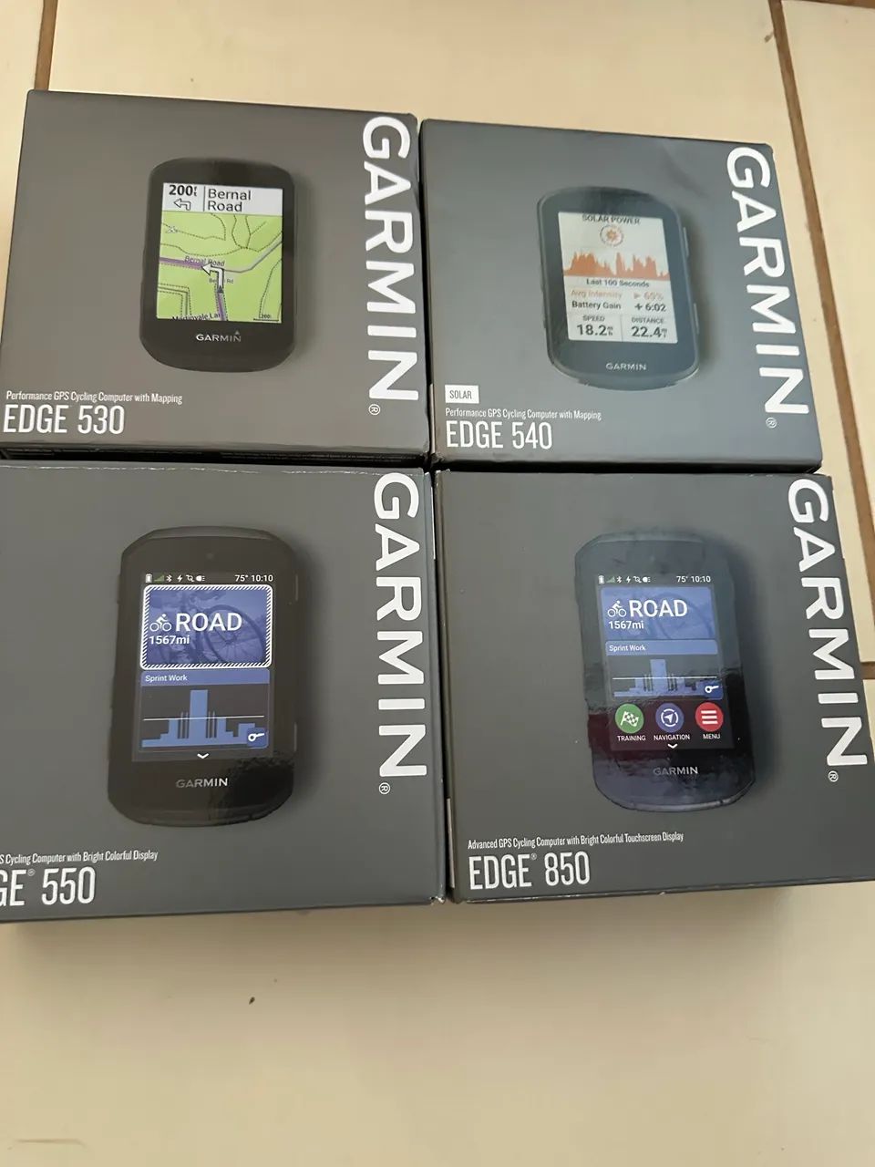 Garmin Edge 530 novo na caixa 1.800 pix , tenho outros modelos
