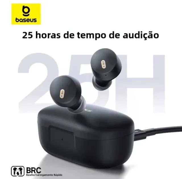 Fone Baseus Bowie E18 Bluetooth 5.3 - Frete Gratis p/BH!! - Foto 2
