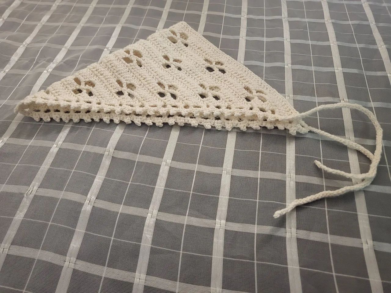Bandana de crochê  - Foto 4