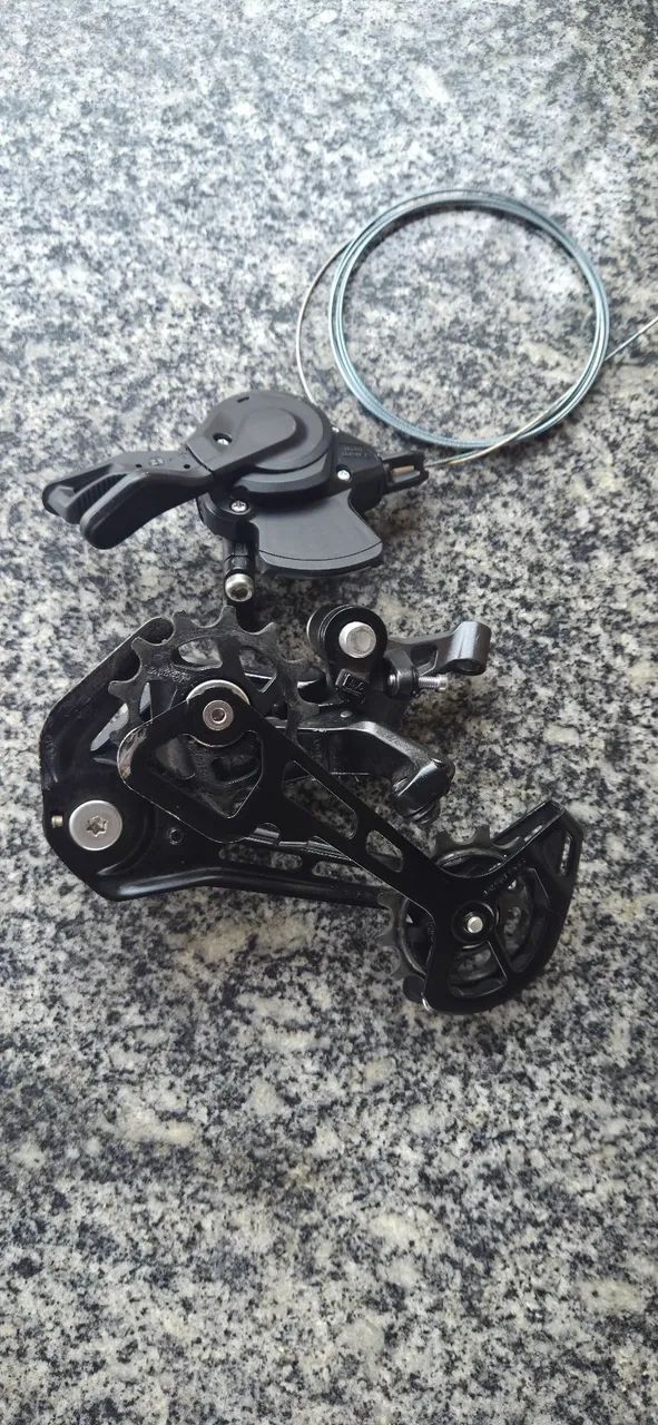 Kit Câmbio e Alavanca Shimano Deore - Foto 4