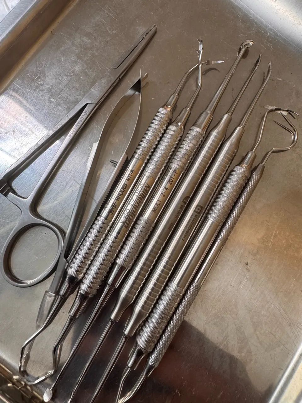 Kit instrumentais periodontal 