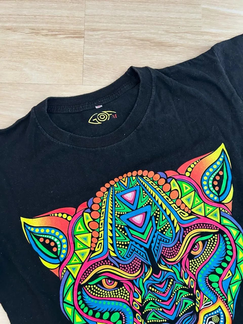 Blusa Preta Neon  - Foto 3