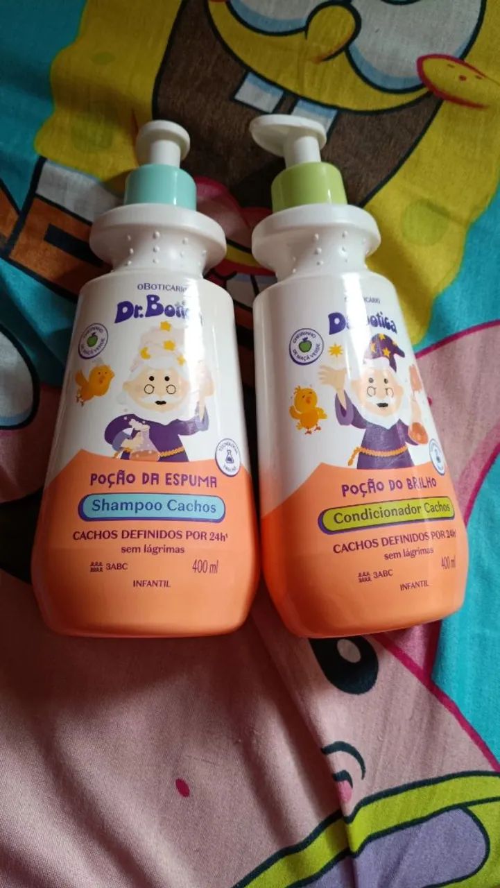 Shampoo e condicionador boticário 