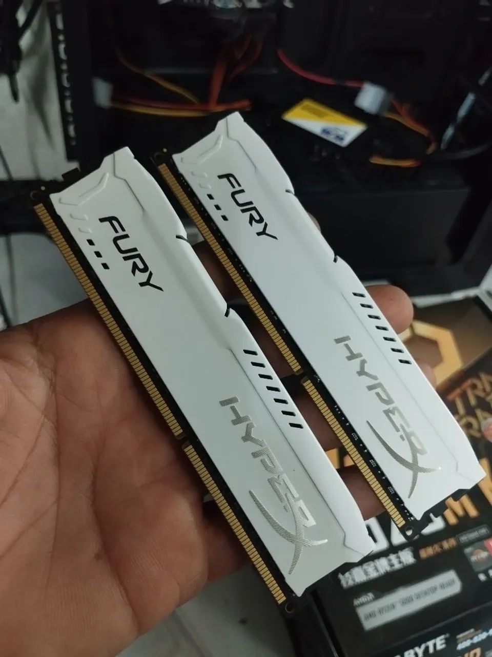 Memória ram 2x8 16GB Fury - Foto 3