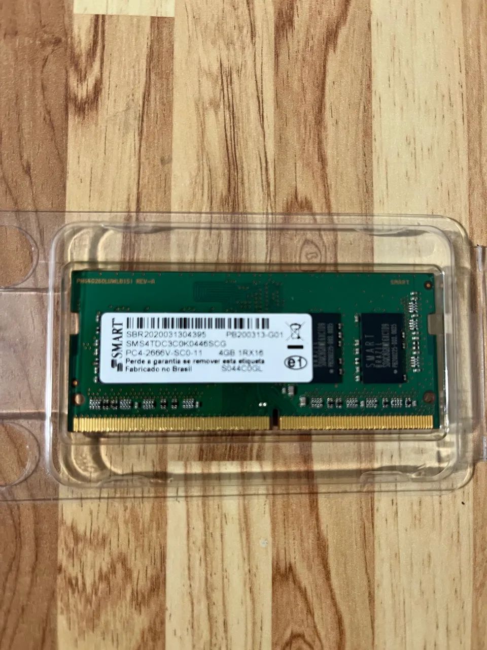 Memória RAM DDR4 SMART 4GB - NOTEBOOK