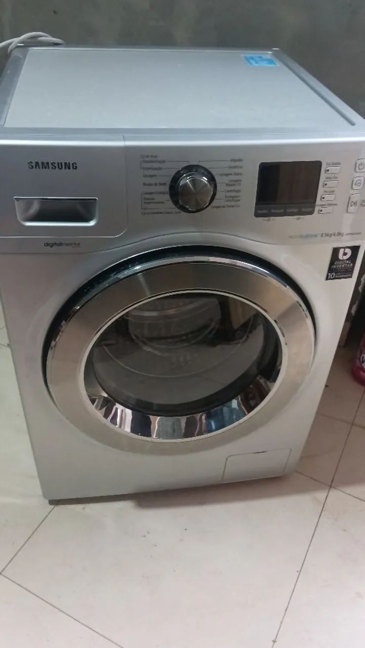Lava e seca Samsung cinza 