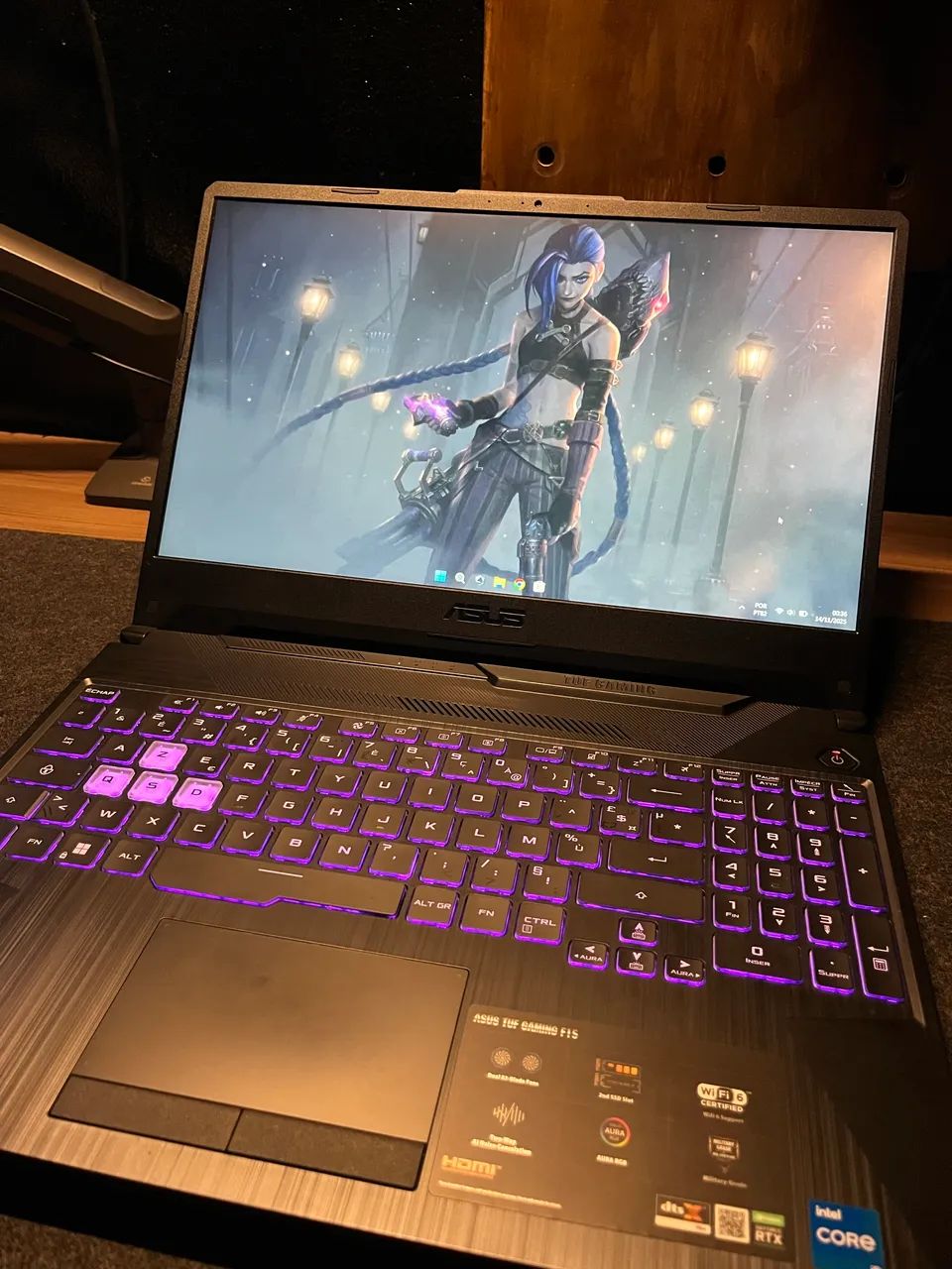 Notebook Gamer Asus Tuf F15 - RTX 3050 - Foto 4