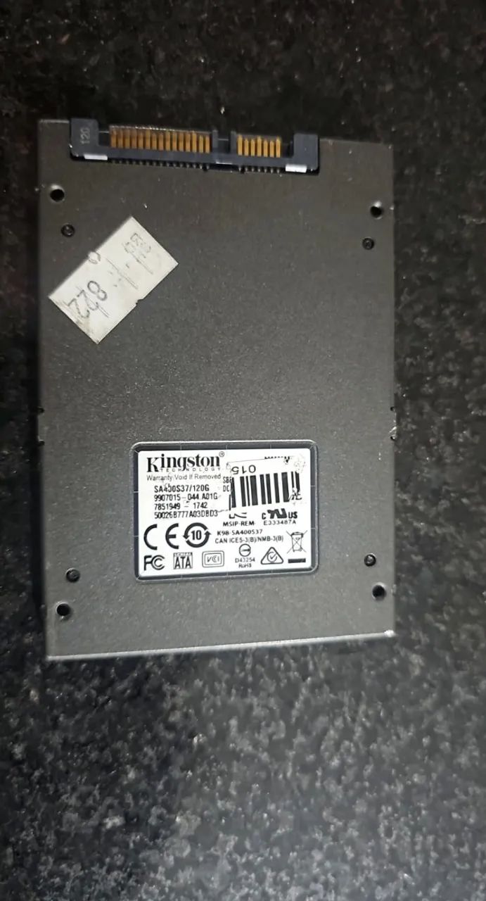 SSD Kingston - Aceito proposta