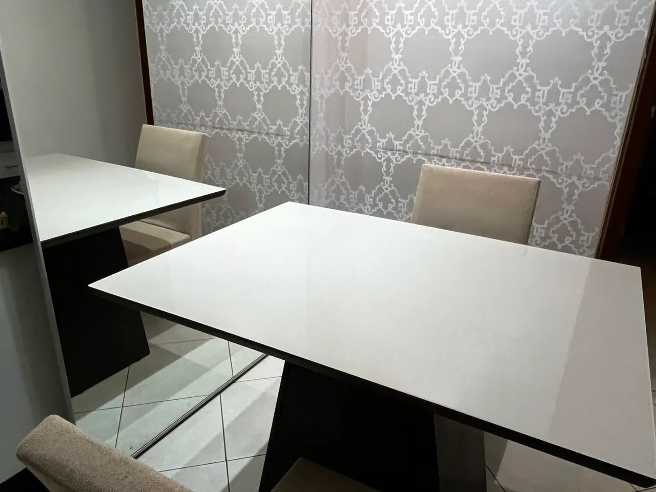 Mesa MDF 4 Cadeiras  - Foto 4
