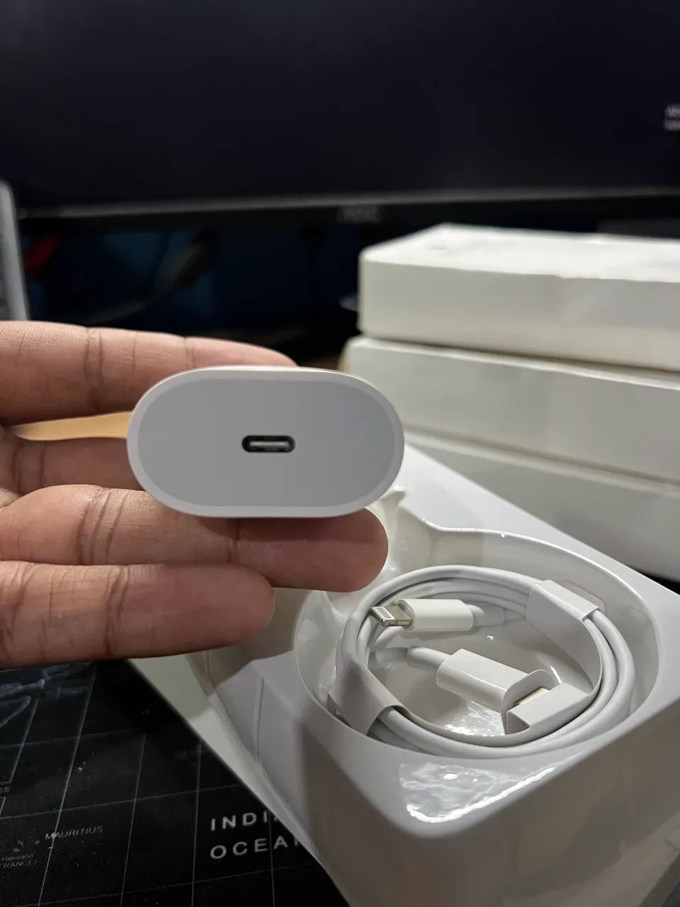 Carregador IPhone 20w USBC para Lightning - Foto 3
