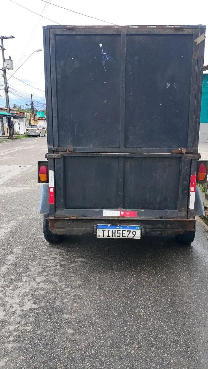 Vendo uma carrosinha 2 eixo 8 - Foto 4