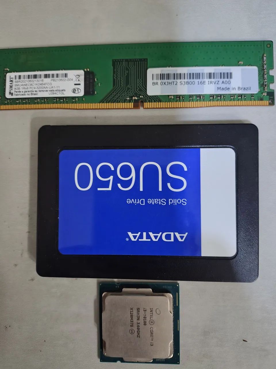 Kit processador + memória e SSD - Foto 4