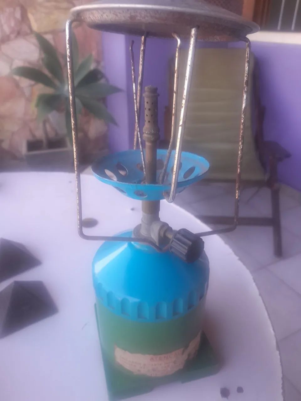 Acendedor de liquim camping 