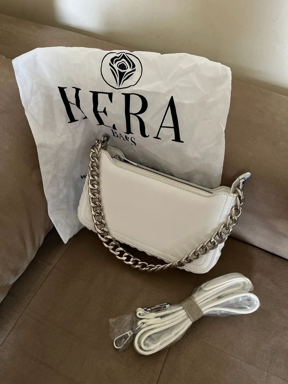 Bolsa branca Hera Bags