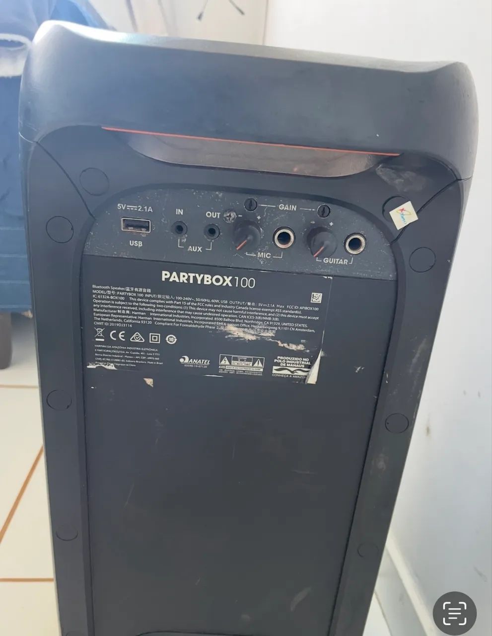 JBL Party Box 100 - Aparelhos de Som - Maracanã, Santarém