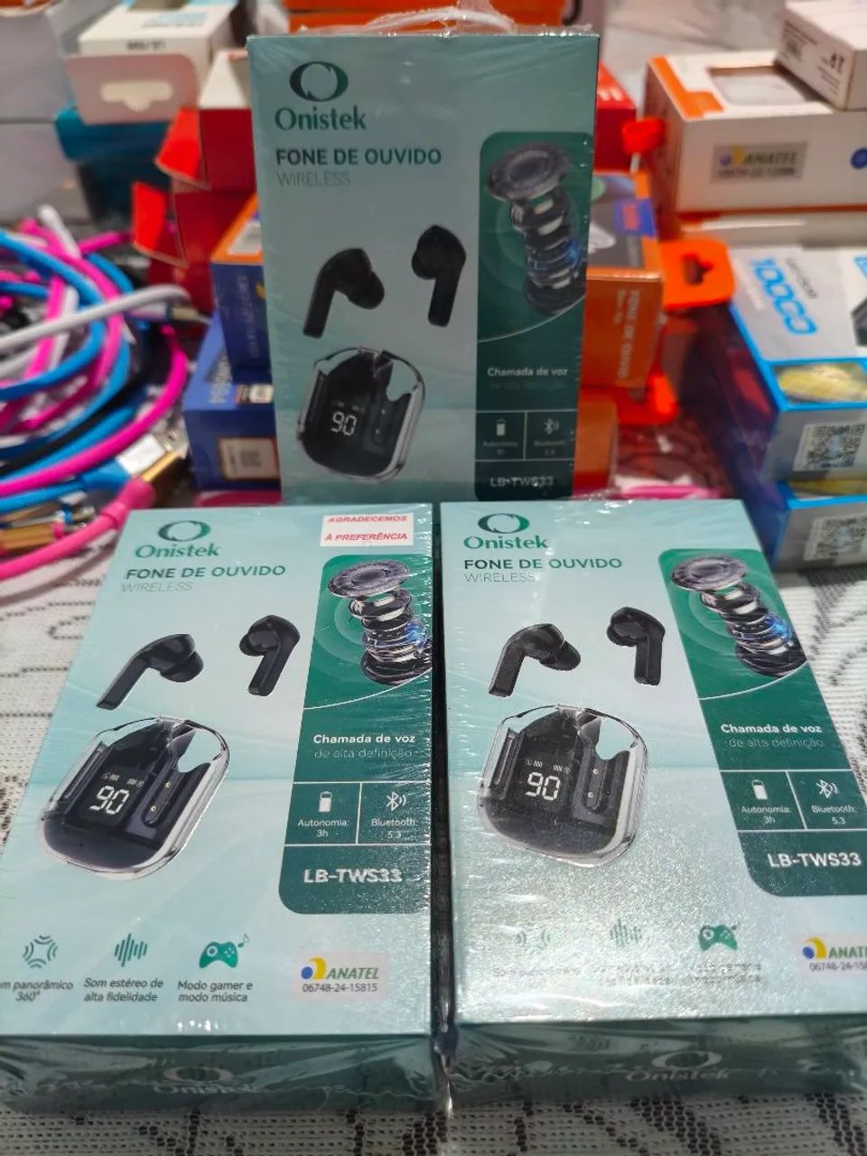 Fone ouvido sem fio  - Foto 5