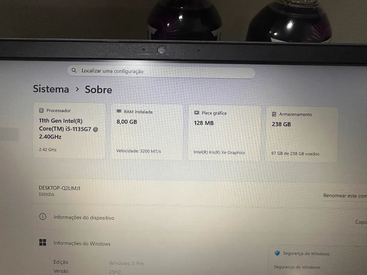 Vendo notebook Samsung processador i5 - Foto 5