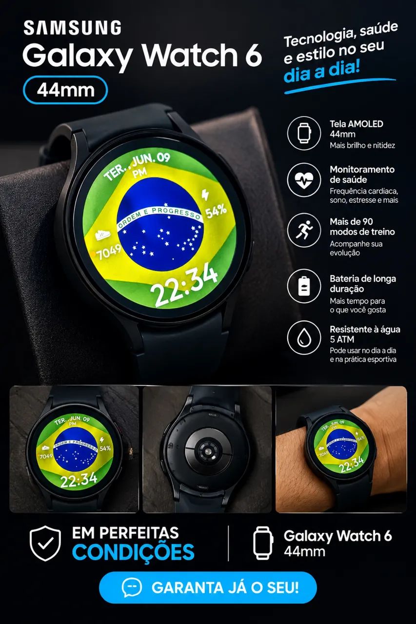 Galaxy watch 6 44mm - Foto 2