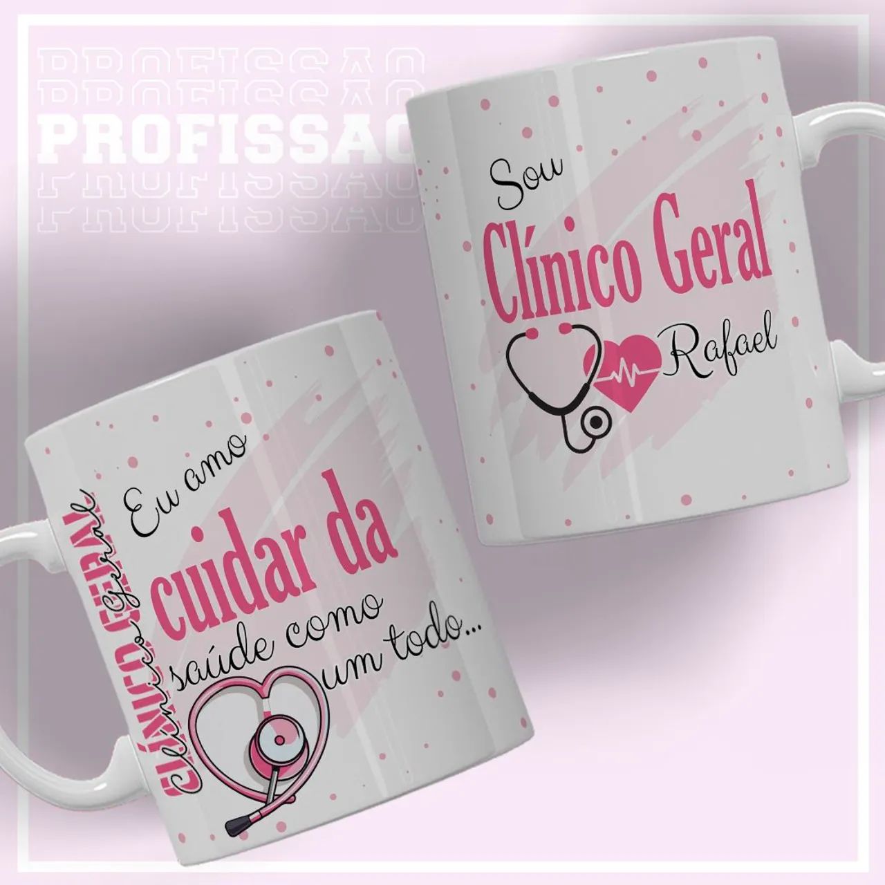 CANECAS PERSONALIZADAS - PROFISSÕES - Foto 3