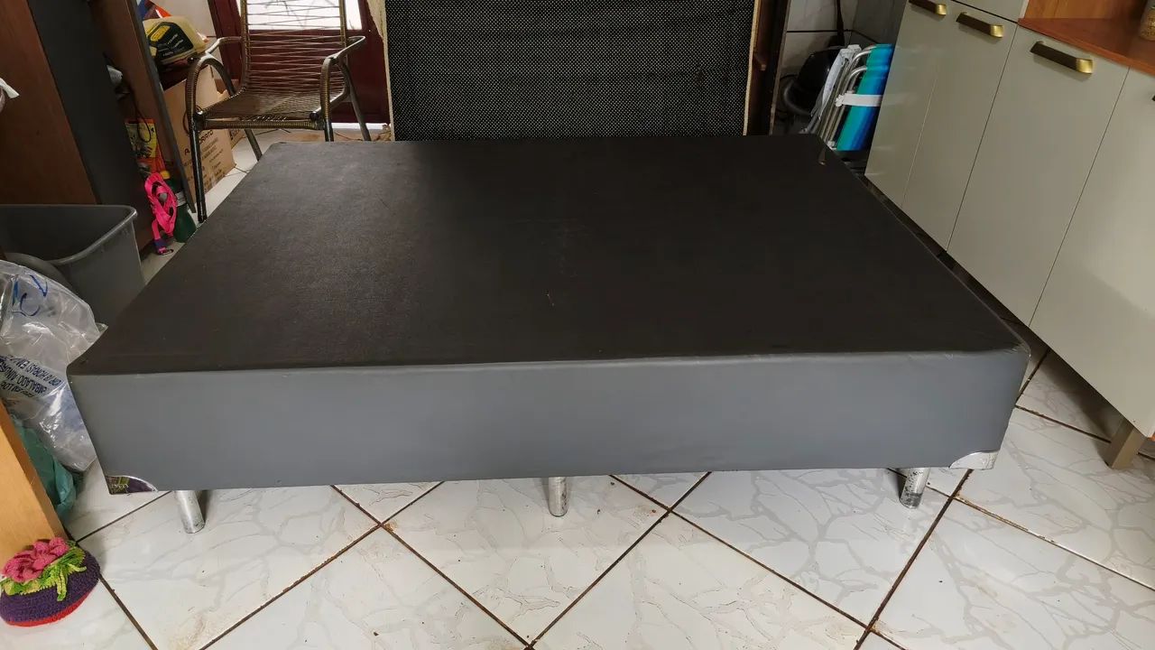 Cama box + colchão pra sair hoje - Foto 3