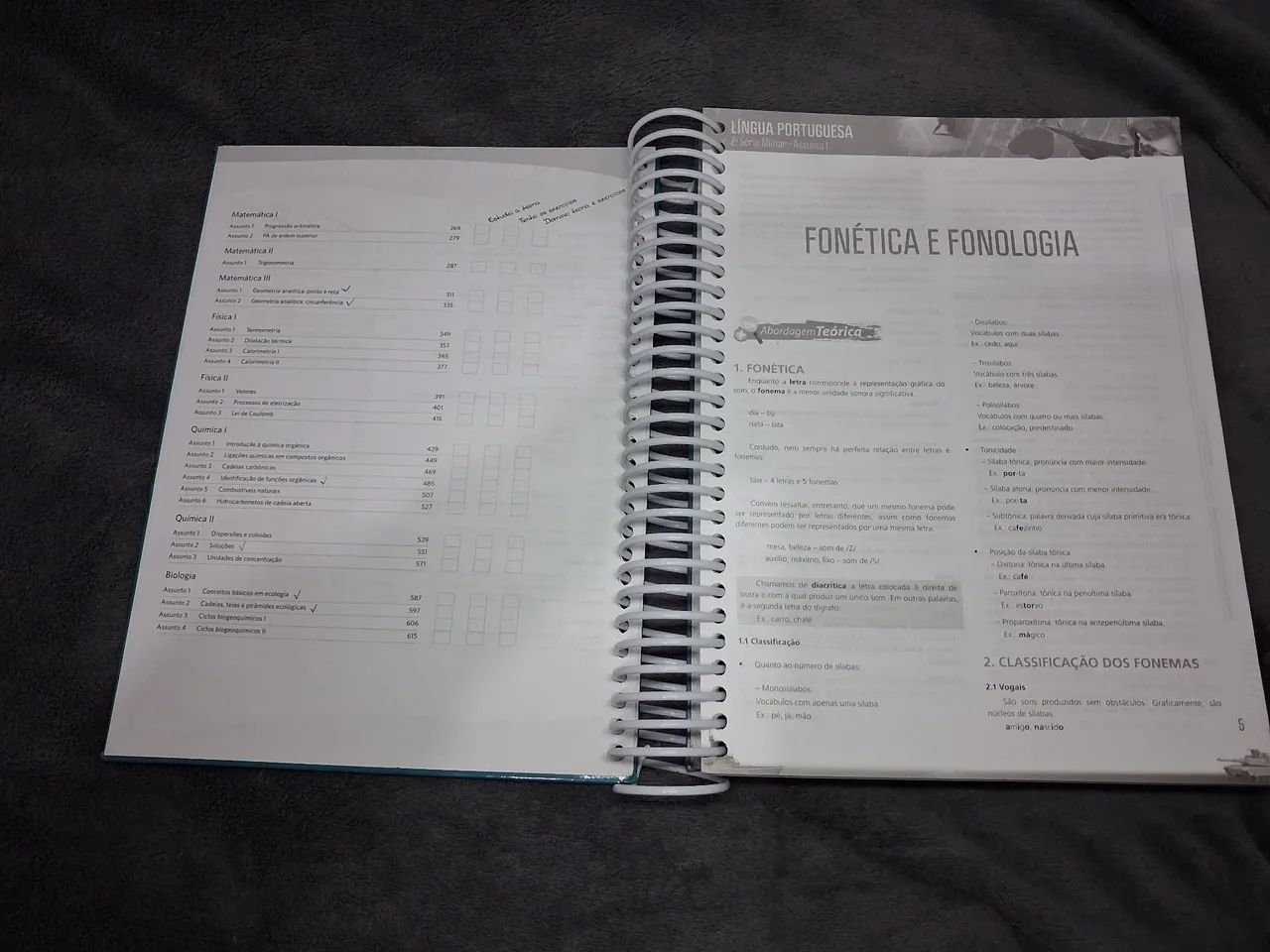Apostilas Eleva Preparatório Escolas Militares (AFA/EN/EFOMM) - 1ª, 2ª e 3ª Série - Usadas - Foto 4