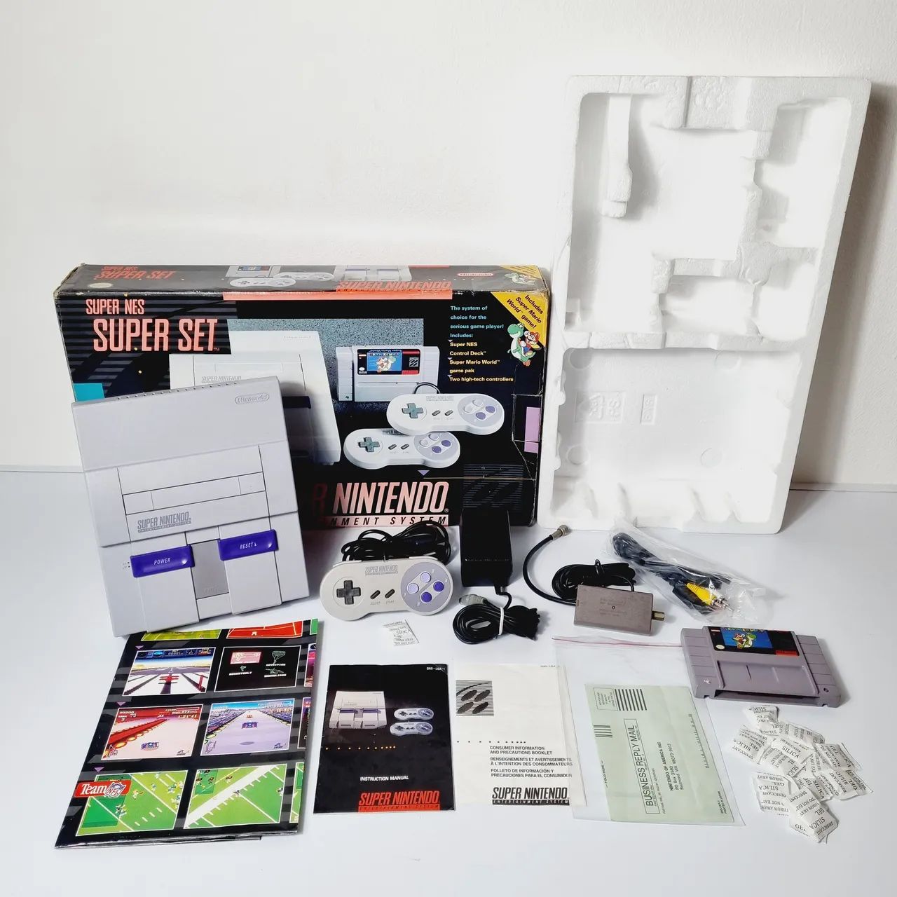 483- CONSOLE AMERICANO SUPER NINTENDO - Consoles de Vídeo Game
